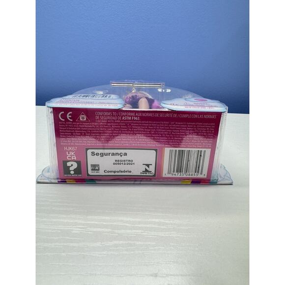 Barbie Extra Minis Doll #8 (5.5 in) Shimmery Dress & Furry Shrug Queen Belt - Picture 4 of 4